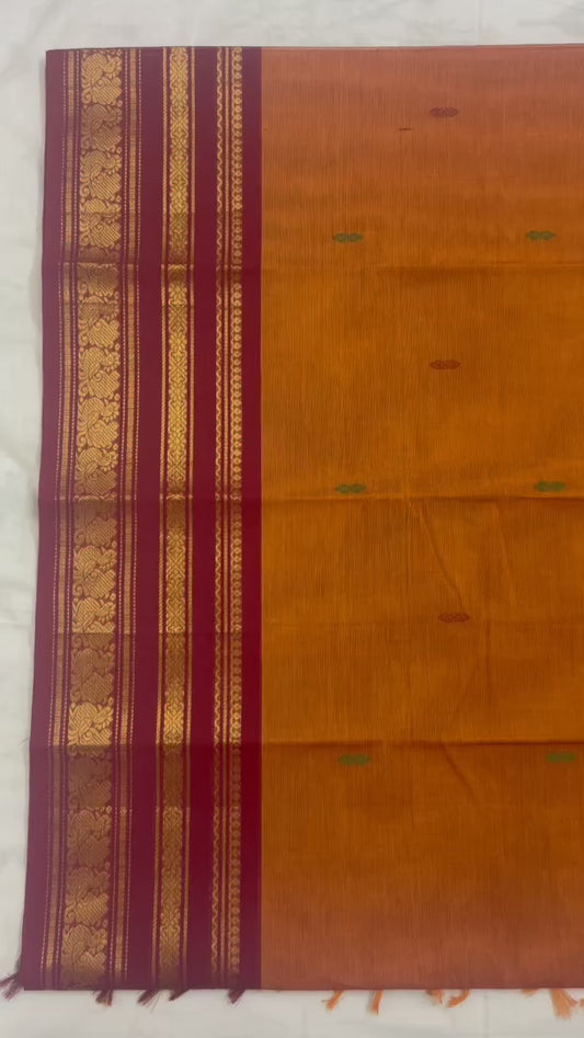 Chettinad Cotton with Zari border