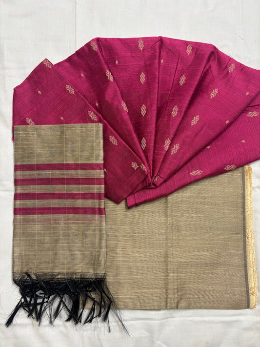 Raw Silk Suit Material