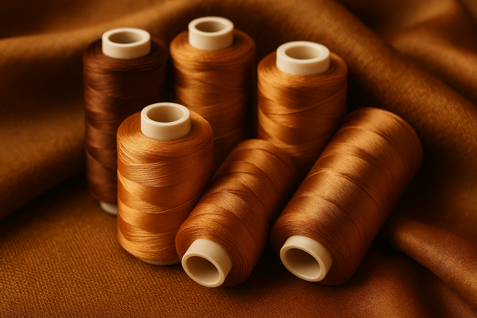 Toffee brown threads